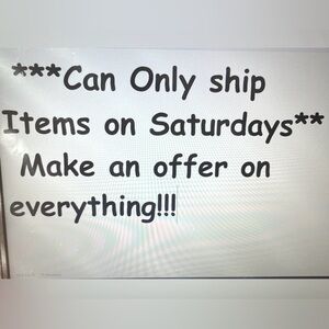 Shipping Information Sign